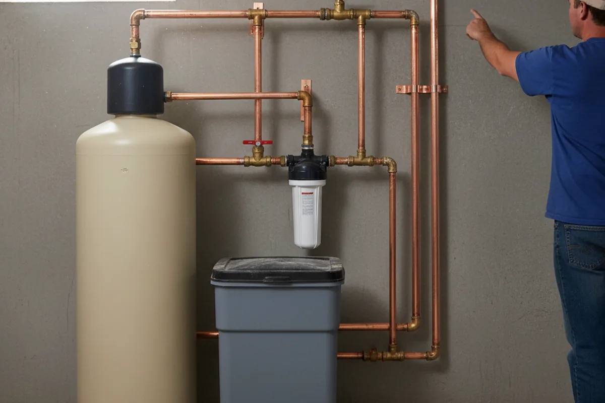 Whole-house water treatment system installed in Plympton